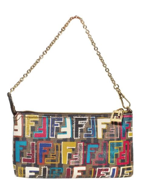 fendi multicolor crossbody|fendi shoulder strap outlet.